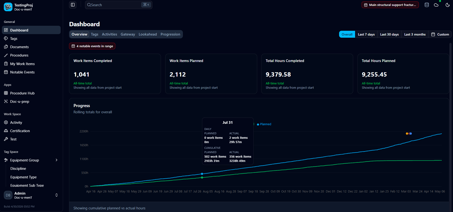 Doc-u-menT interface snapshot